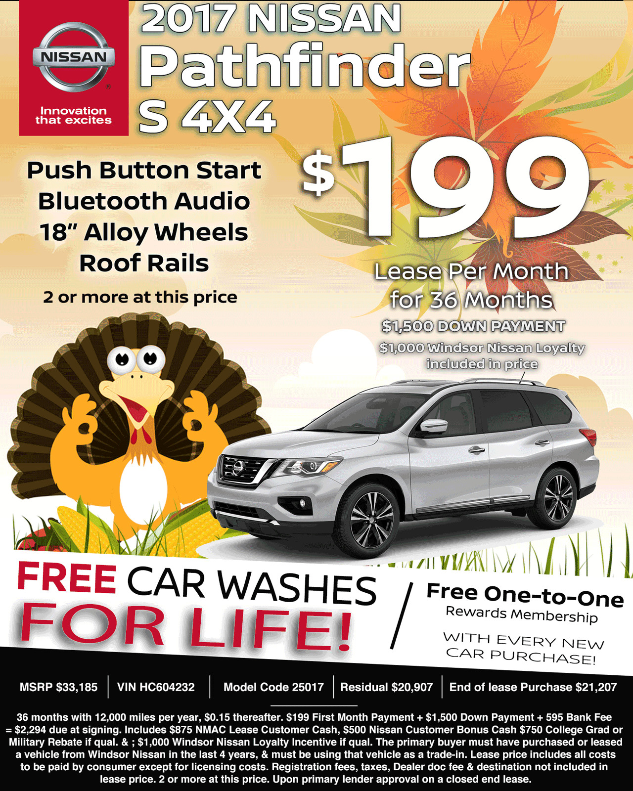 Nissan Monthly Lease Deals